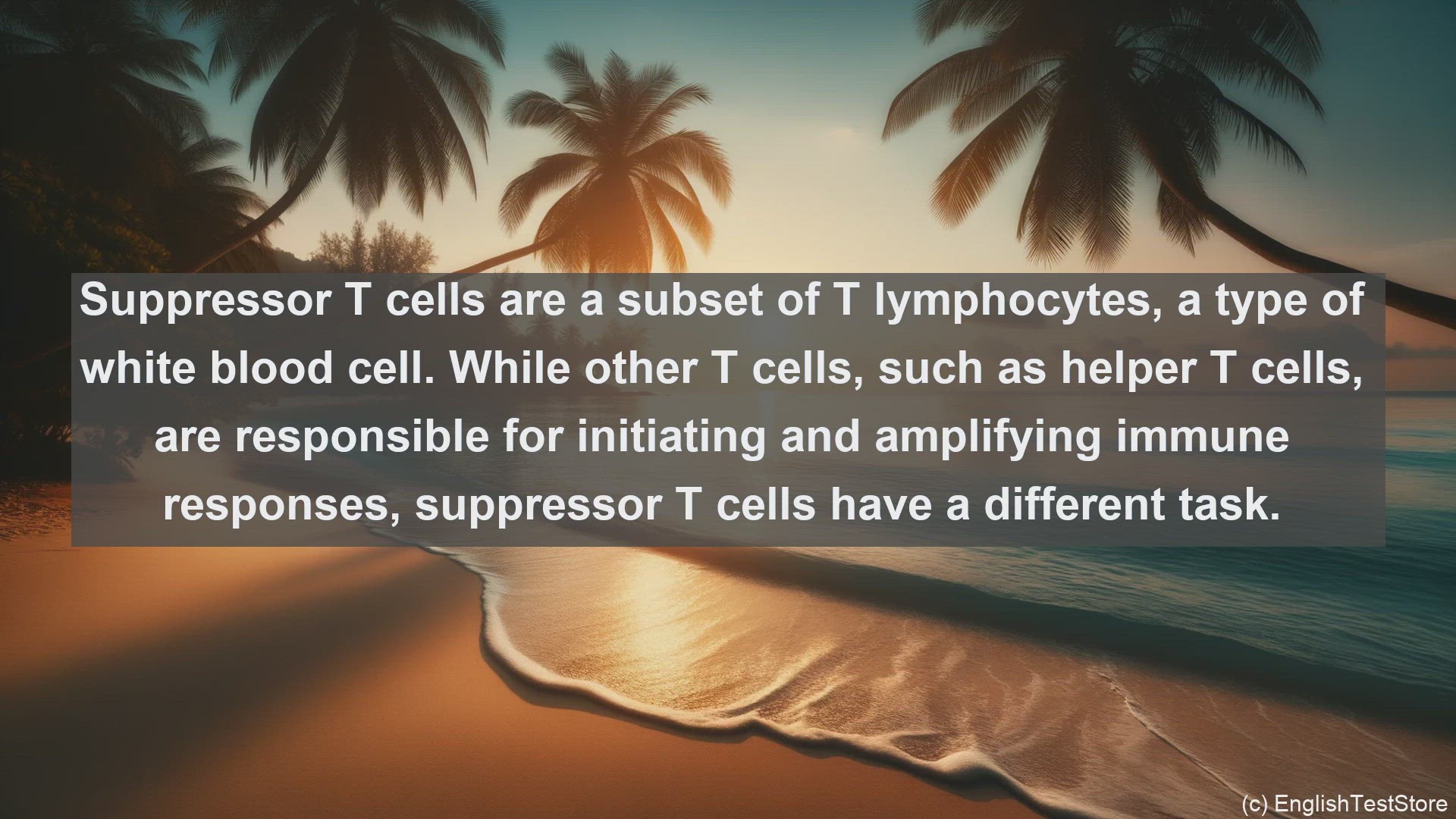 'Video thumbnail for Suppressor t cells in science  definition and examples'