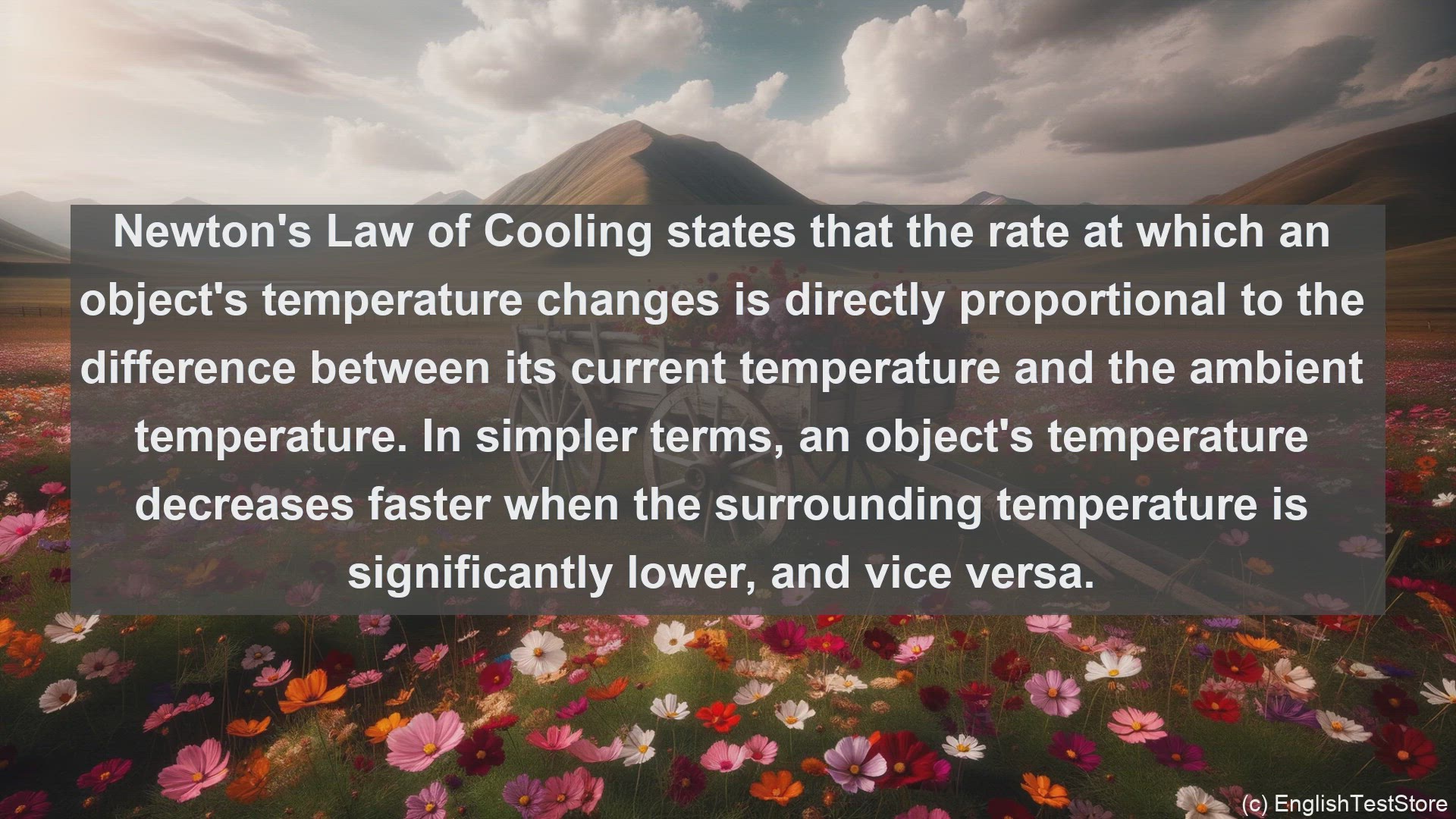 'Video thumbnail for Newton law of cooling in science  definition and examples'