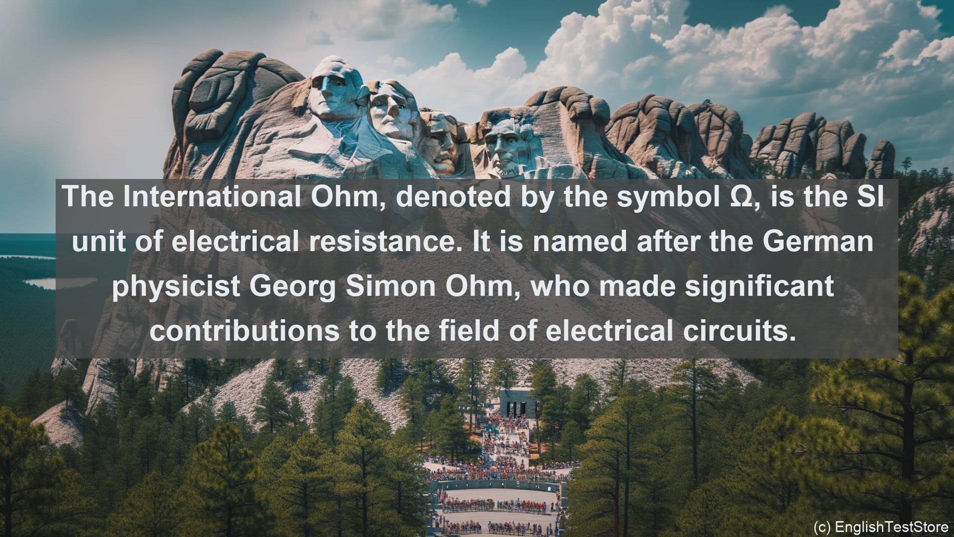 'Video thumbnail for International ohm in science  definition and examples'
