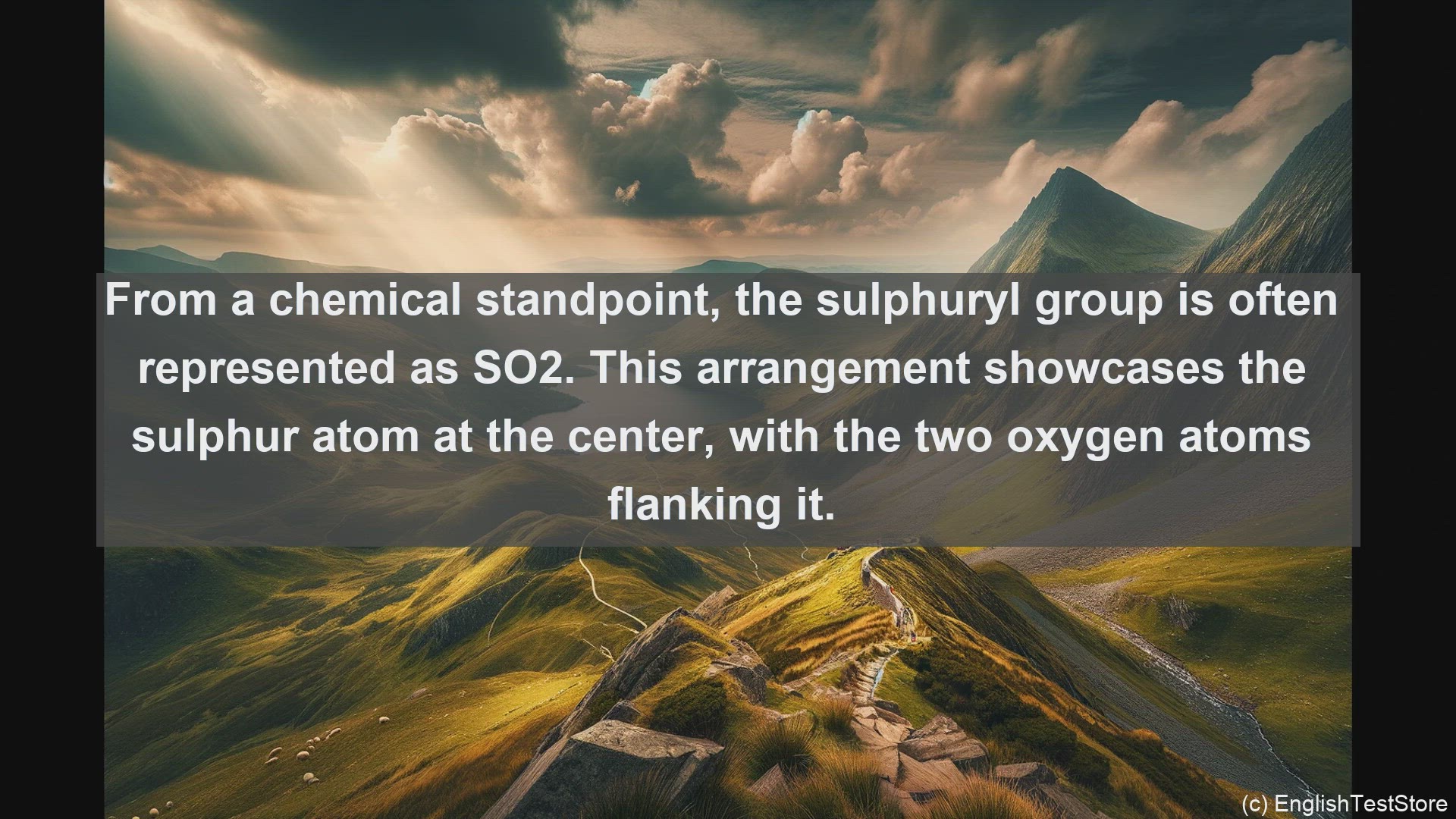 'Video thumbnail for Sulphuryl group in science  definition and examples'