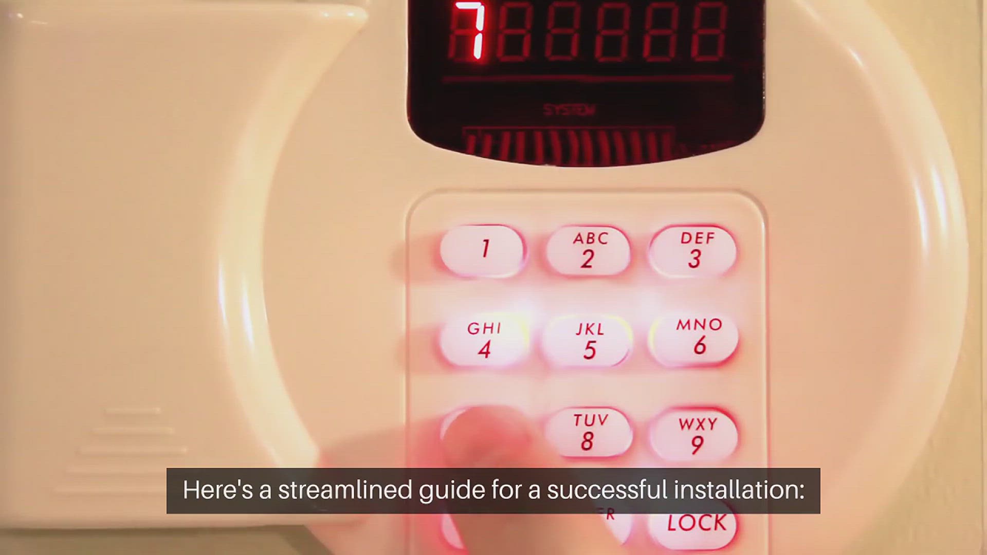 Video thumbnail for Home Security System Installation