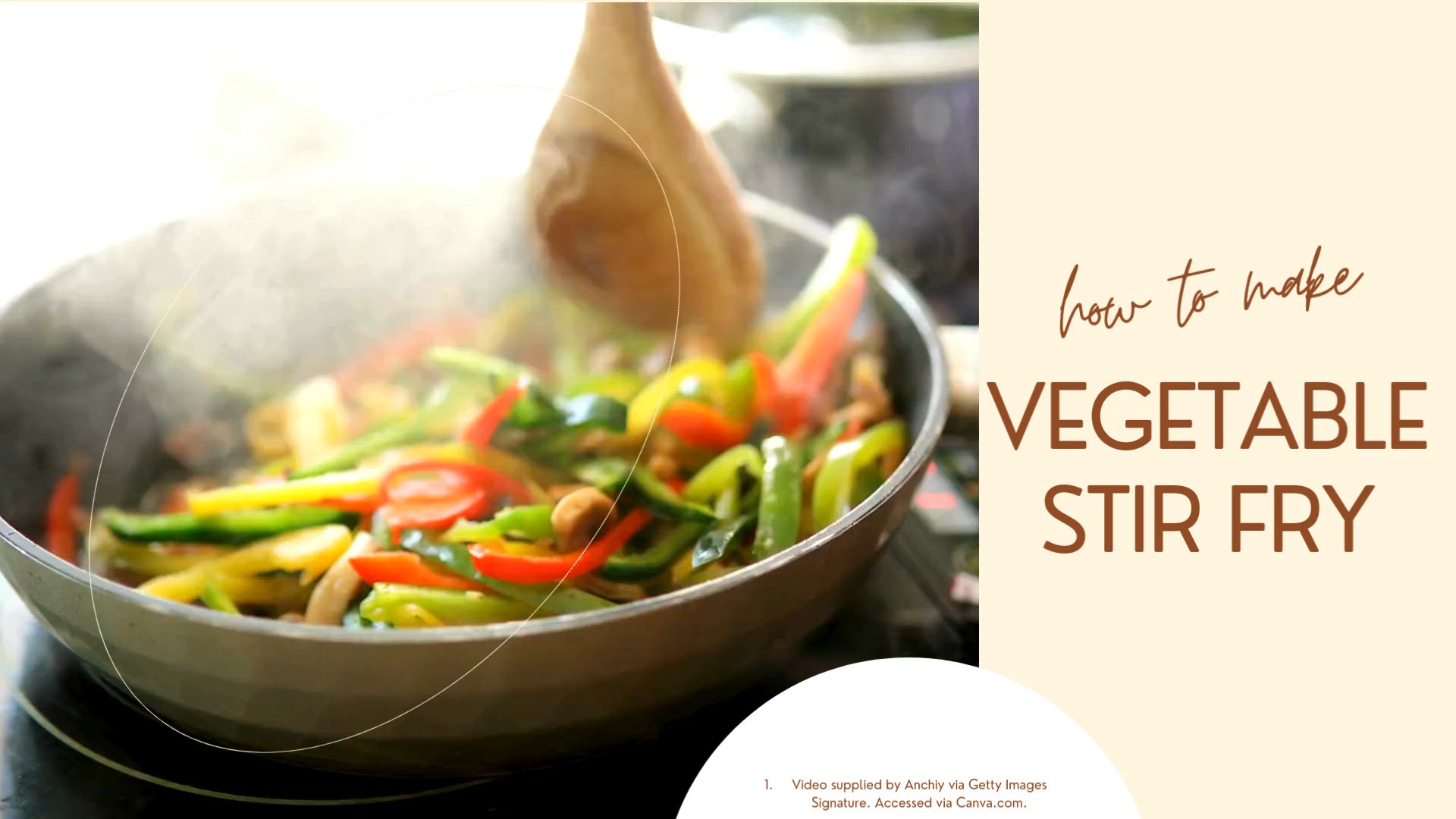 'Video thumbnail for Vegetable Stir Fry '