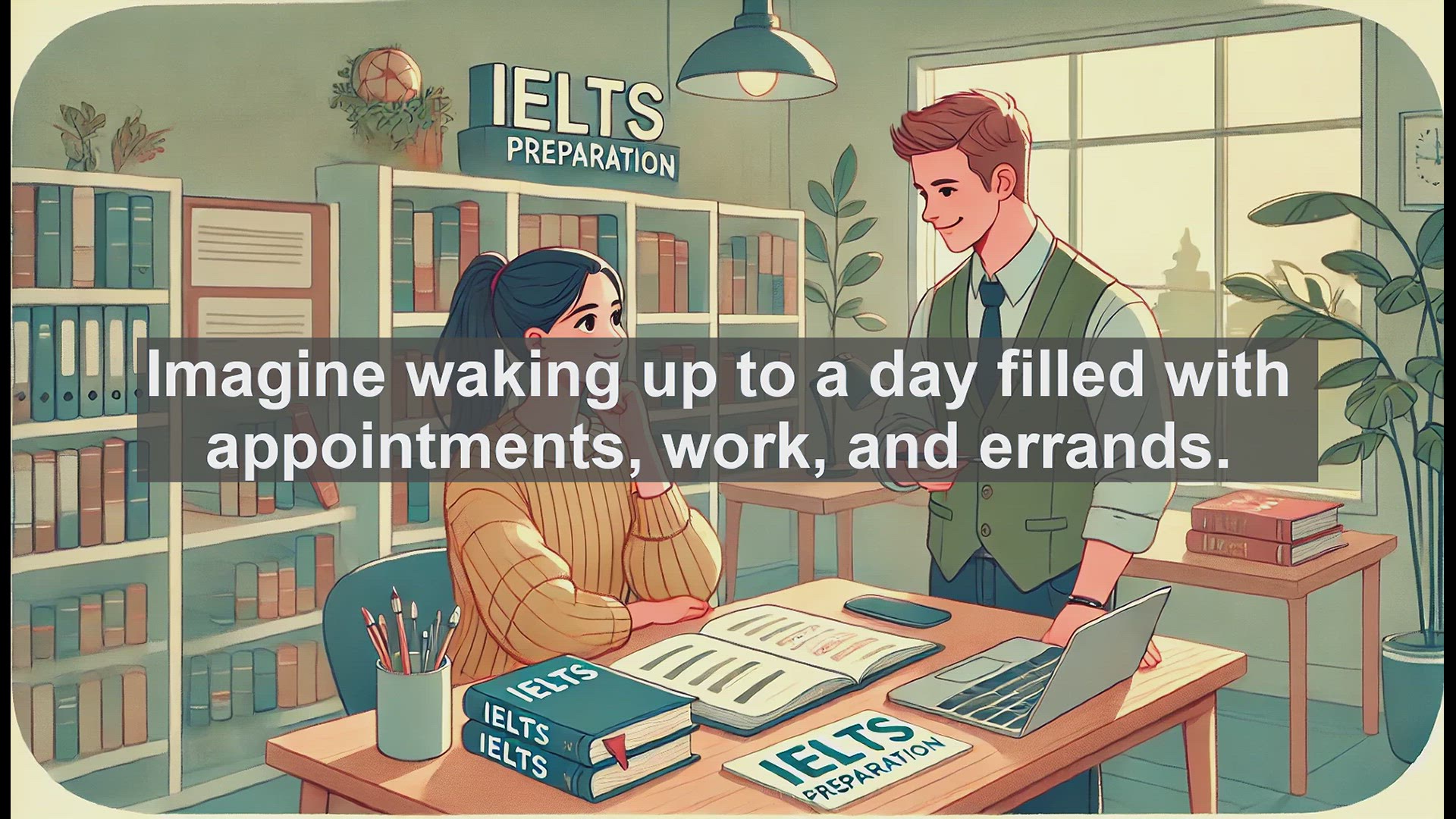 'Video thumbnail for 2500 Must Know IELTS 5.5 Vocabulary - Understanding the Word 'Busy': Essential IELTS Vocabulary'