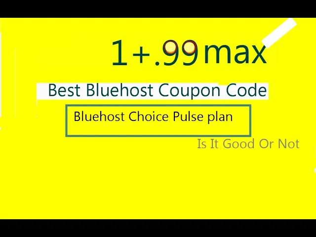 'Video thumbnail for Bluehost Choice Plus plan Is It Good Or Not +Coupon code +Free domain'
