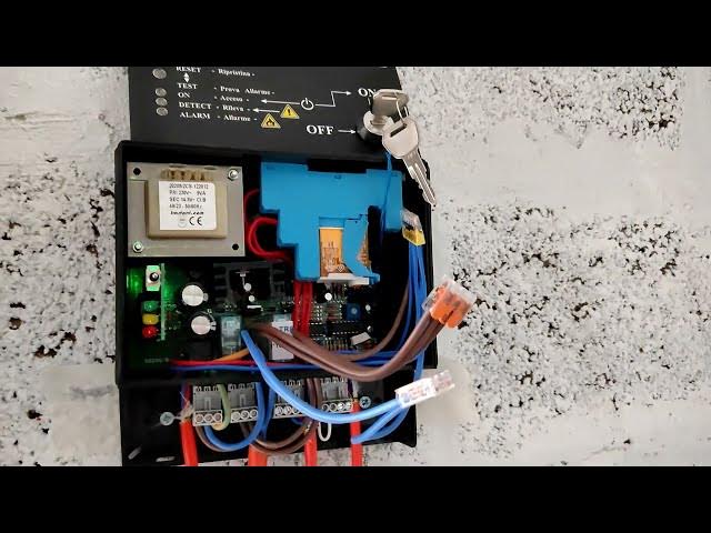 Video thumbnail for Installing Alltronic Centrale Mod. GS200/B Methane Gas Detection System