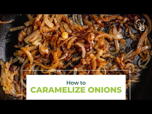 Video thumbnail for How to Caramelize Onions | healthEcooks.com