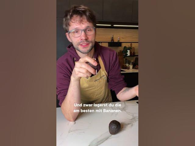 'Video thumbnail for Mit diesem Trick hast du nie wieder das Problem unreifer Avocados #shorts'