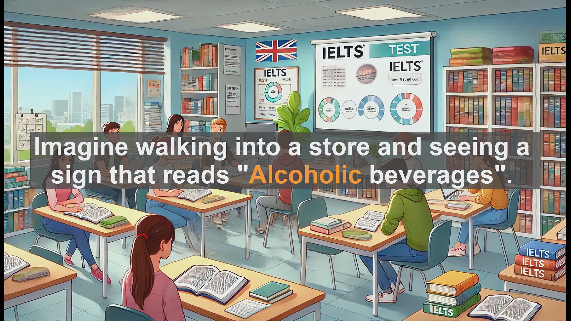 'Video thumbnail for 2500 Must Know IELTS 5.5 Vocabulary - Understanding 'Alcoholic': Noun, Adjective, and Common Usage'