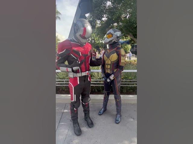 'Video thumbnail for Ant-Man & Wasp in Avenger's Campus ⚒️ #avengerscampus #disney #marvel #antman #antmanandthewasp #dca'