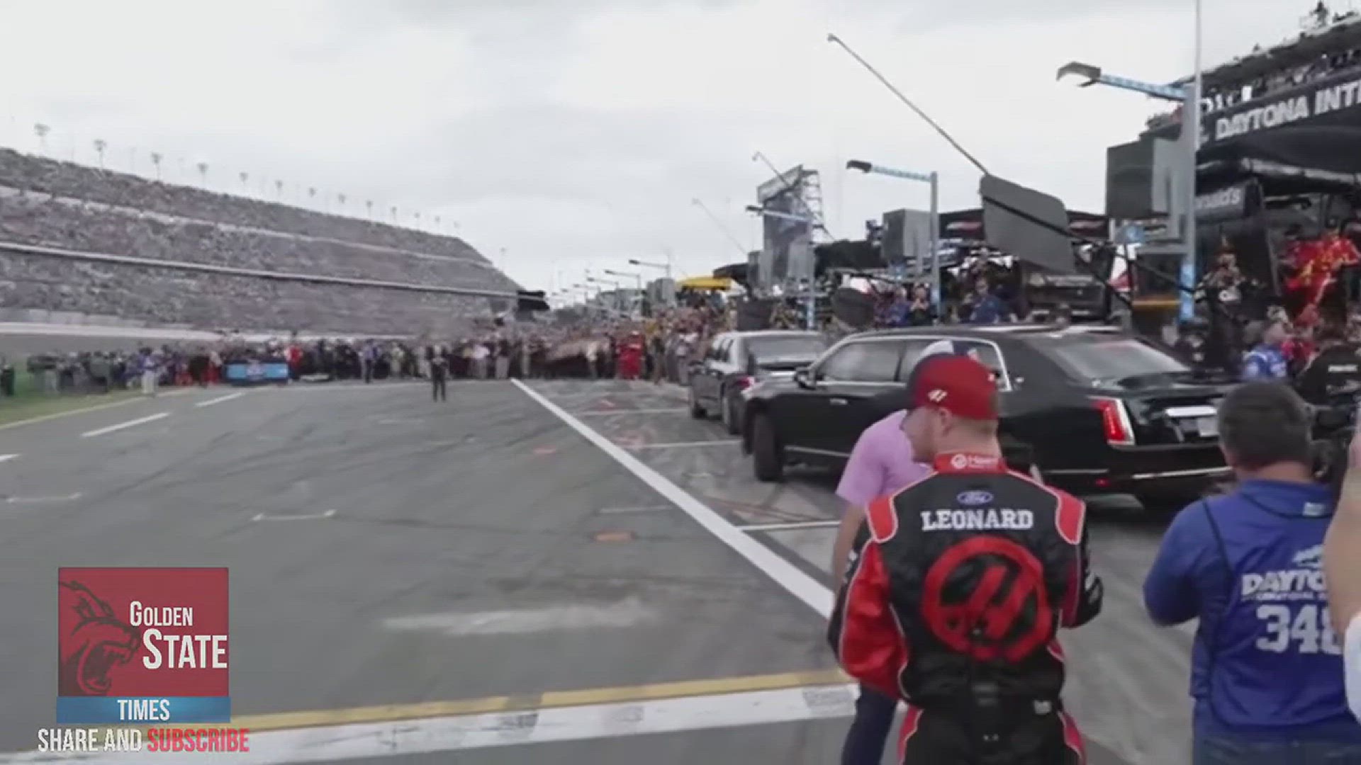 'Video thumbnail for SHOCKING: President Trump Stuns at Daytona 500 with Unbelievable Move'