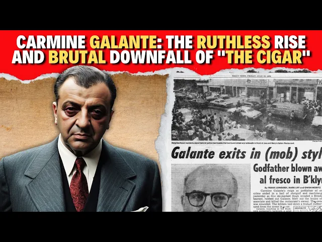 'Video thumbnail for Carmine Galante: The Ruthless Rise and Brutal Downfall of "The Cigar"'