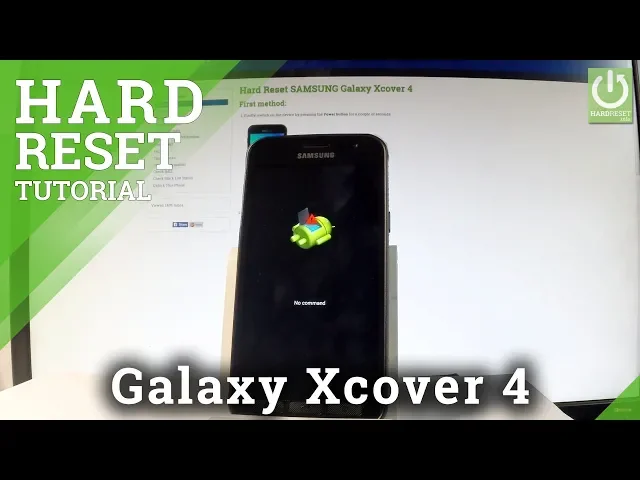 'Video thumbnail for SAMSUNG Galaxy Xcover 4 HARD RESET / Bypass Screen Lock / Restore'