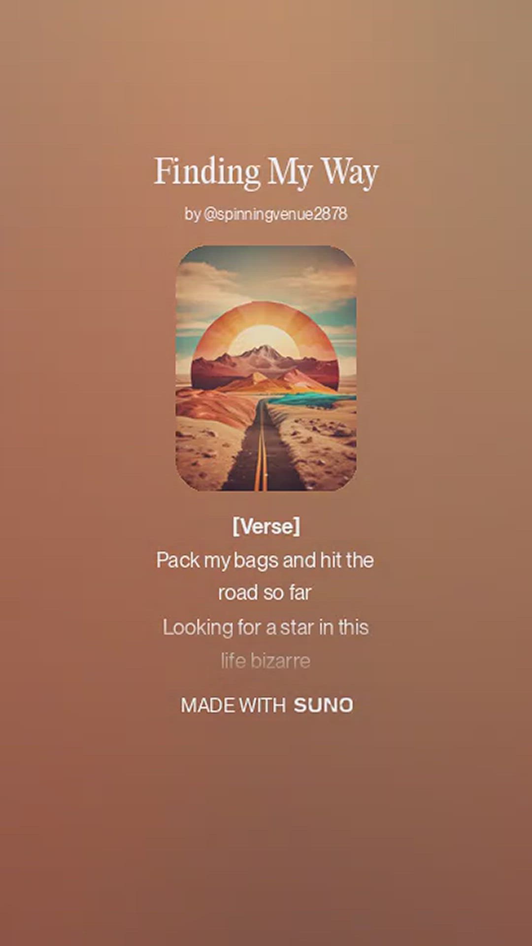 'Video thumbnail for Finding My Way'