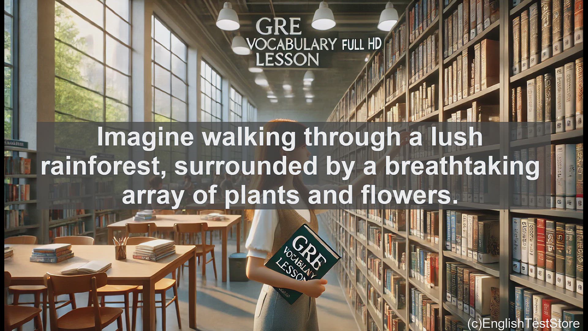 'Video thumbnail for GRE Vocabulary Lesson: Exploring the Wonders of Flora - A Vocabulary Lesson'