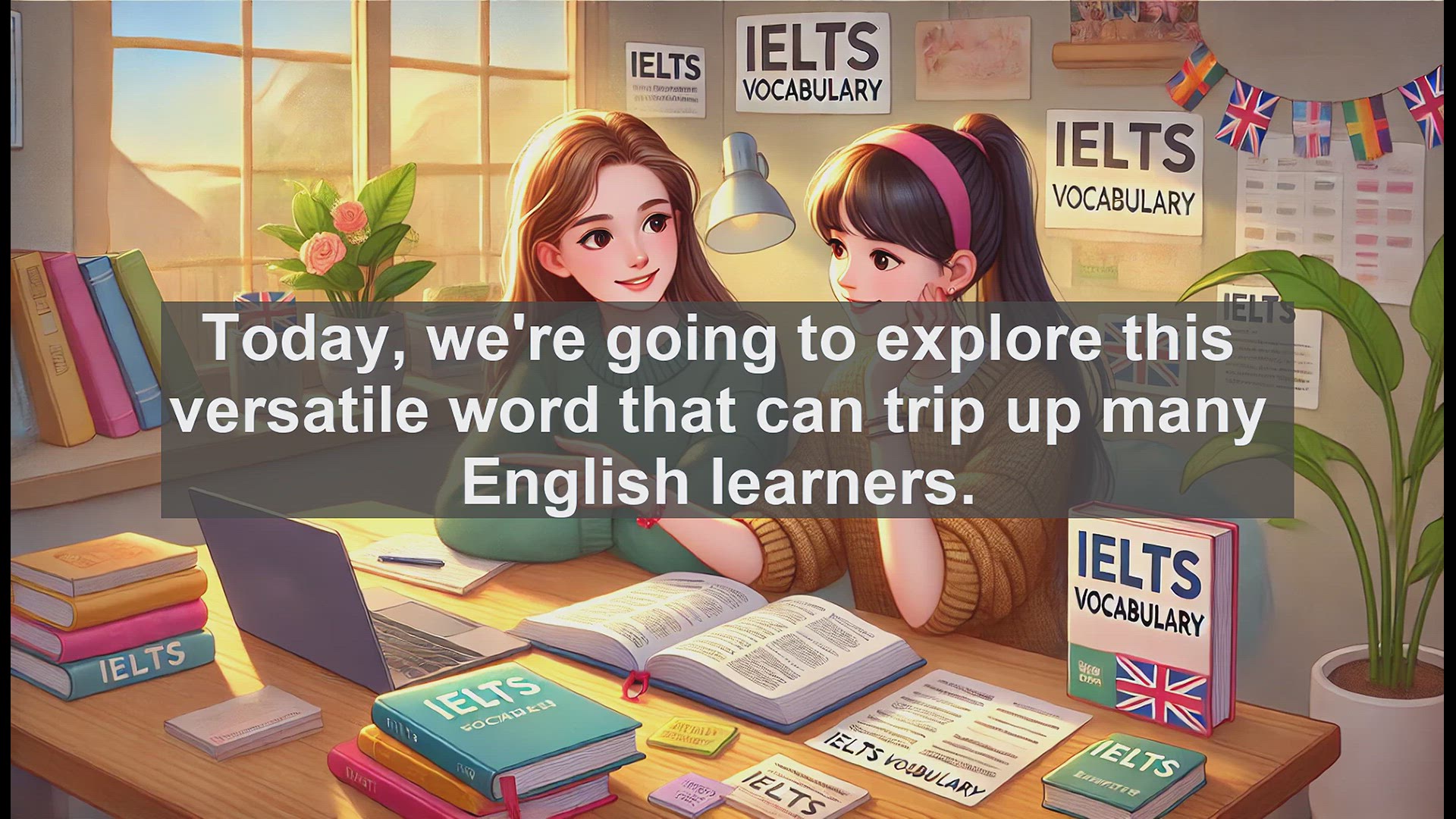 'Video thumbnail for 2500 Must Know IELTS 5.5 Vocabulary - Master the Word 'Even' for IELTS Success'