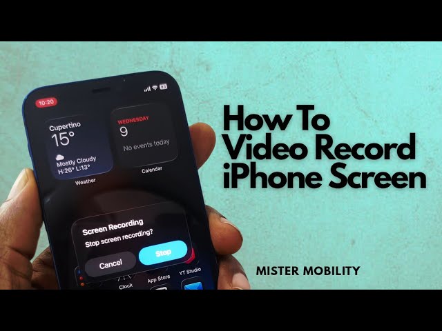 Video thumbnail for How To Video Record Your iPhone Screen