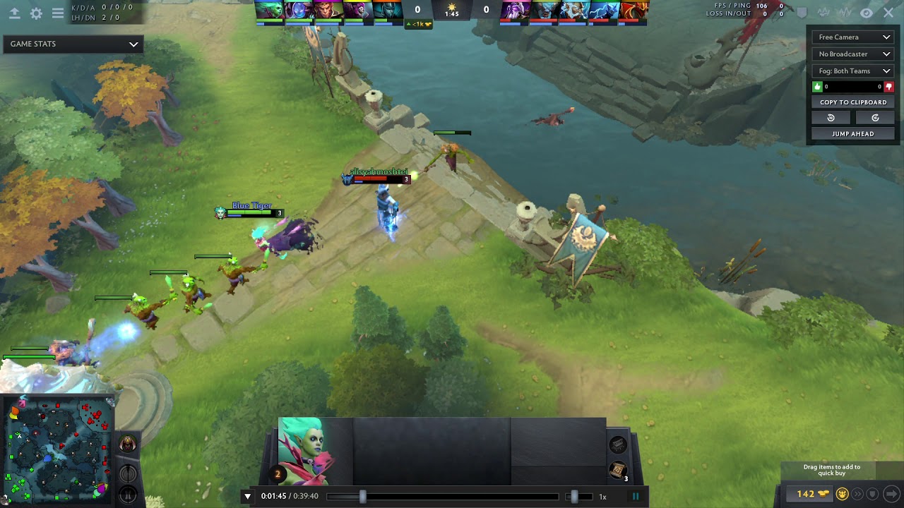 Video thumbnail for Death Prophet Gives First Blood From Noob Razor