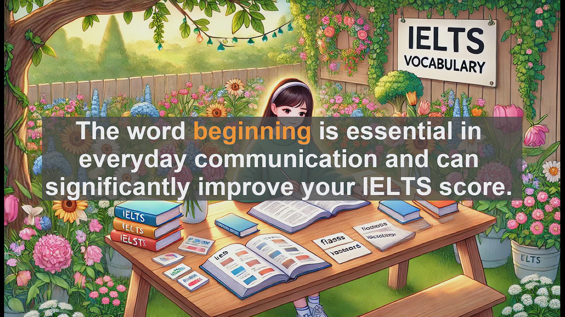 'Video thumbnail for 2500 Must Know IELTS 5.5 Vocabulary - Mastering 'Beginning': Boost Your IELTS Score'