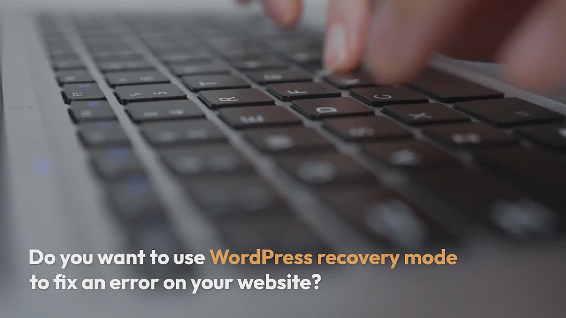 'Video thumbnail for How to Use WordPress Recovery Mode (2 Ways)'