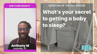 Video thumbnail for Anthony recommends blowing on the eyes to put a baby down. Good hack!