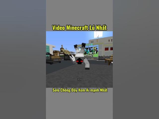 Video thumbnail for Seri Minecraft Ảo Ma Nhất | Tập 1 Solo Chống Đẩy Xem Ai Là Người Mạnh Nhất #shorts