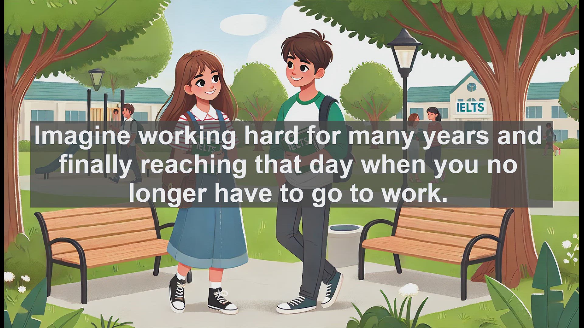 'Video thumbnail for 2500 Must Know IELTS 5.5 Vocabulary - Understanding 'Retired': A Key Word for Life Changes'