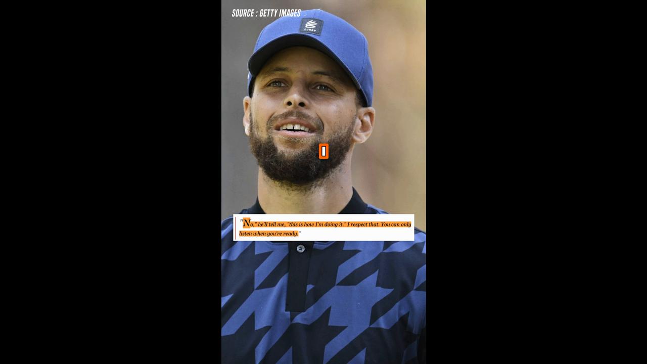 Video thumbnail for Steph Curry’s Son Canon Refuses His Dad’s Shooting Advice