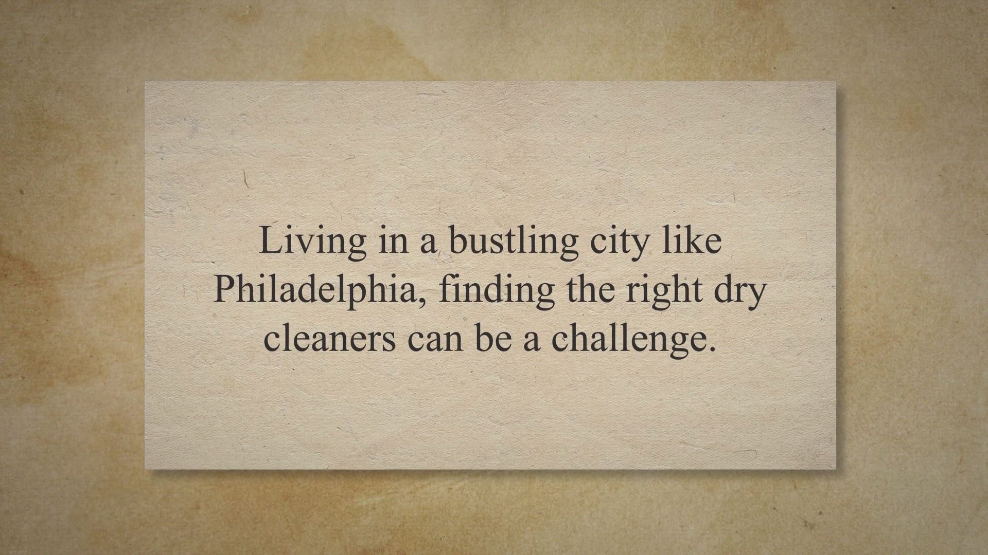 Video thumbnail for The Best Dry Cleaners Near Philadelphia: Our Top 10 Picks and Benefits