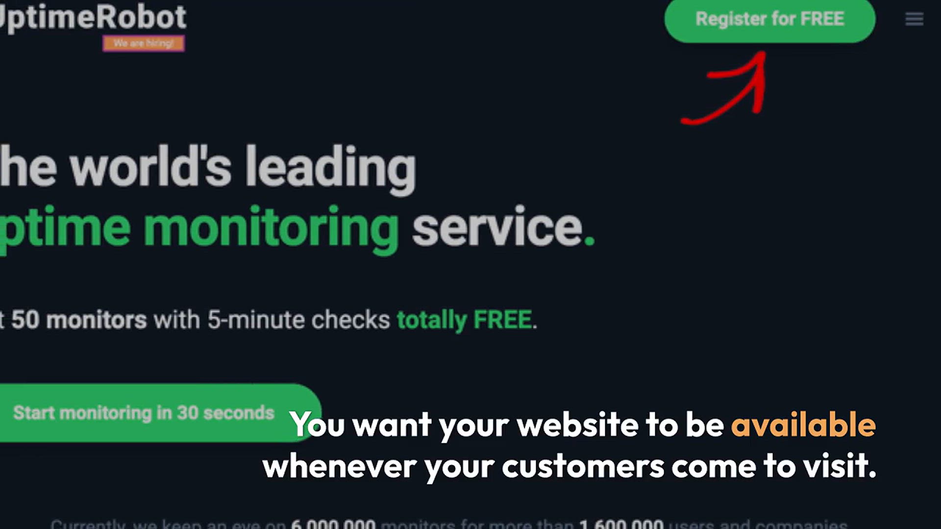 'Video thumbnail for How to Monitor Your WordPress Website Server Uptime (Easy Way)'