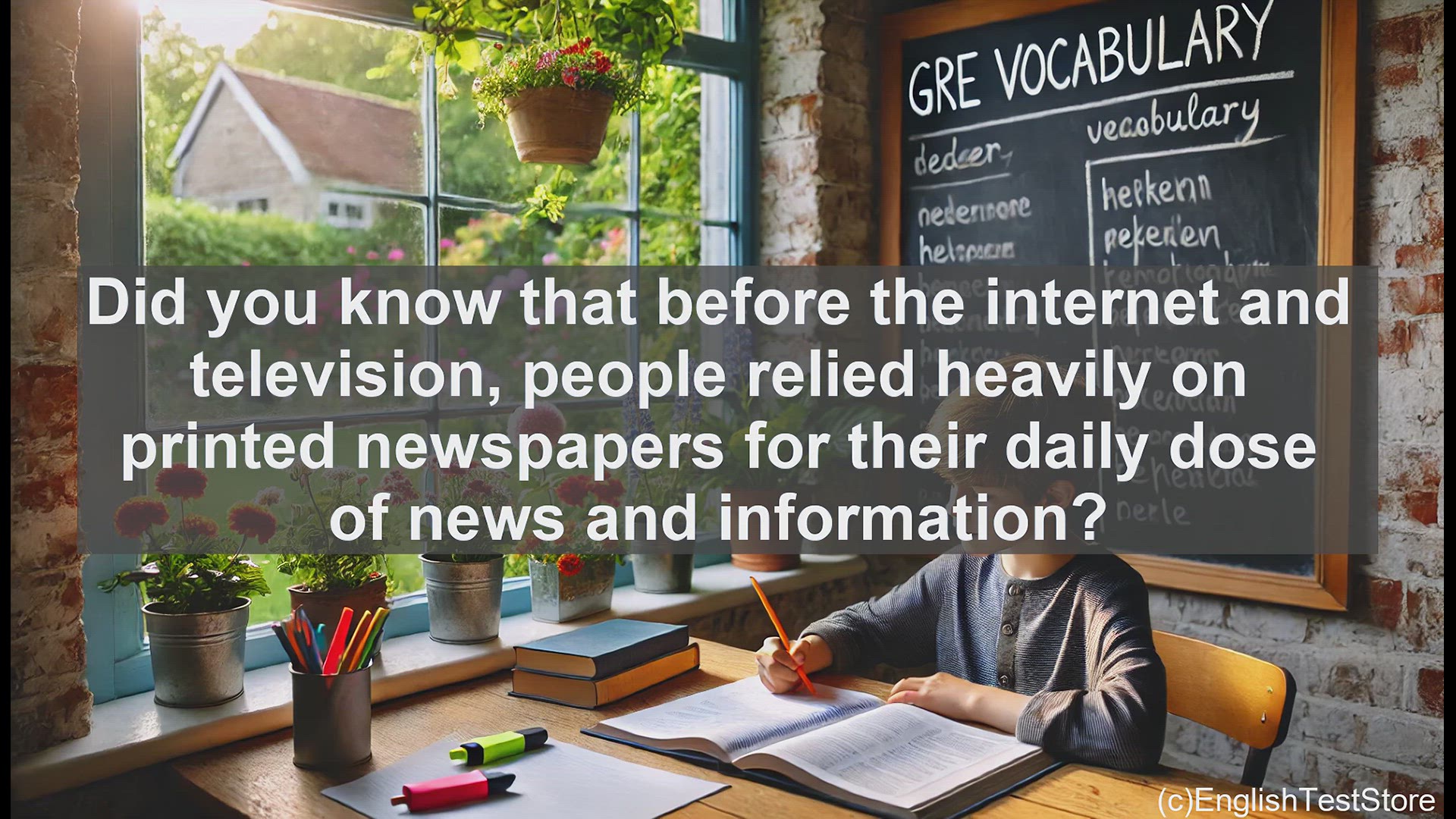 'Video thumbnail for GRE Vocabulary Lesson: Exploring the Fascinating History of the Gazette'