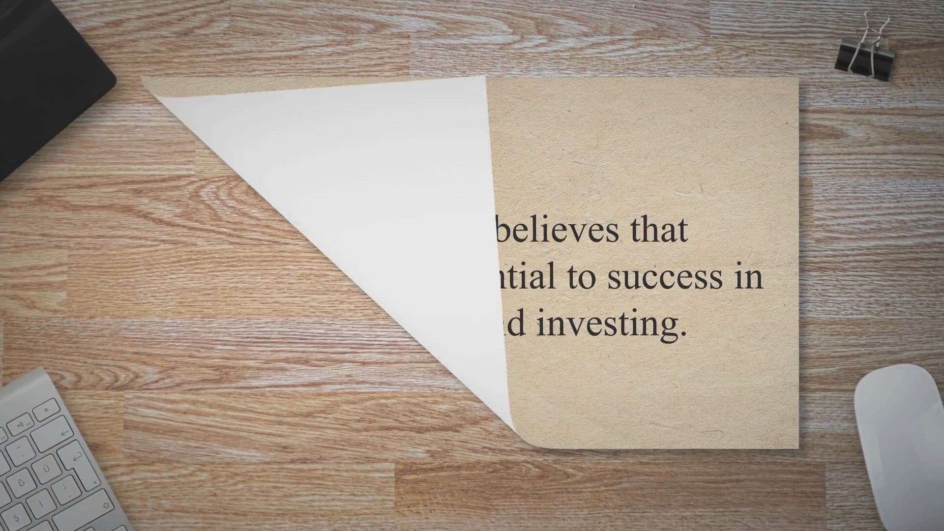 'Video thumbnail for Warren Buffett on the Importance of Perseverance:'
