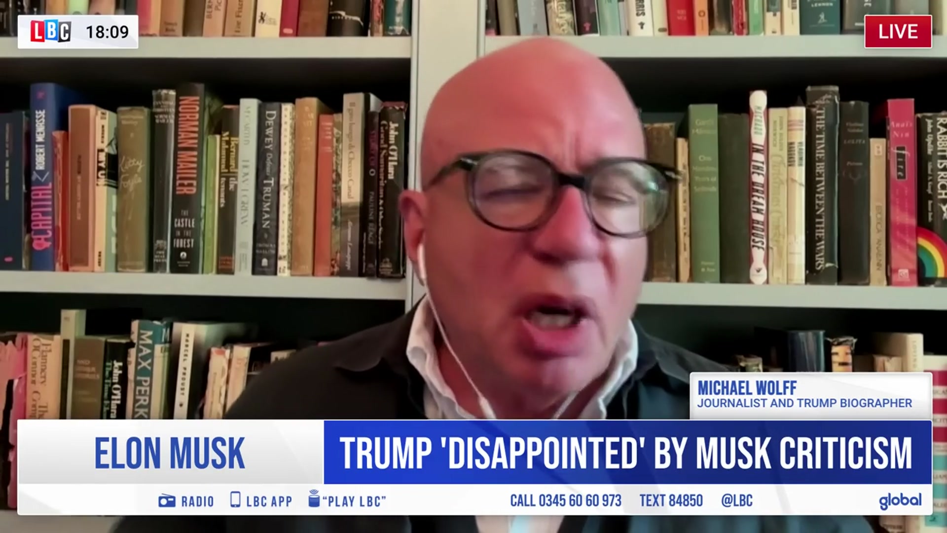 'Video thumbnail for Will Elon Musk go to war with Trump? | LBC'