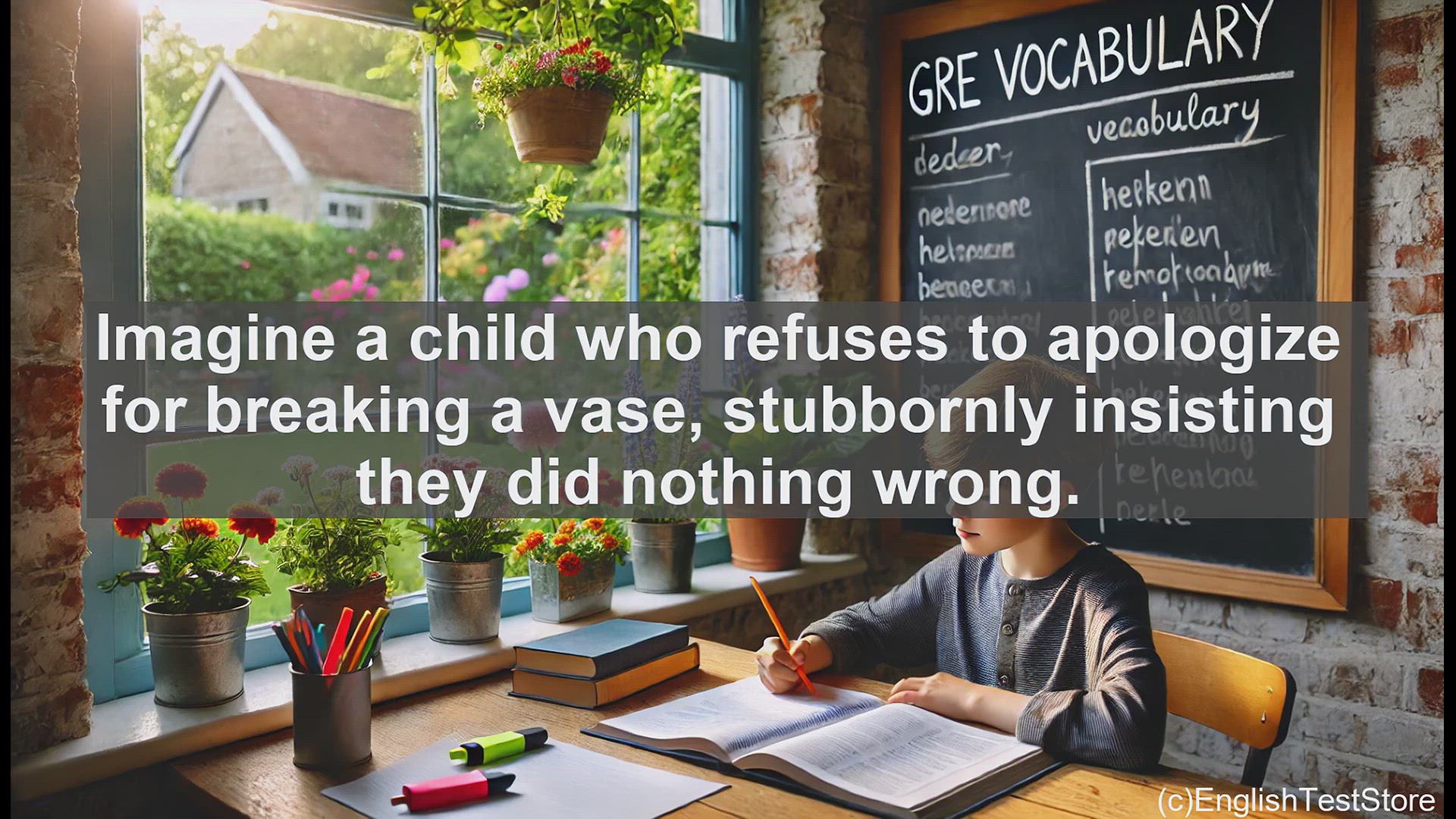 'Video thumbnail for GRE Vocabulary Lesson: The Unapologetic Attitude - Understanding Impenitence'