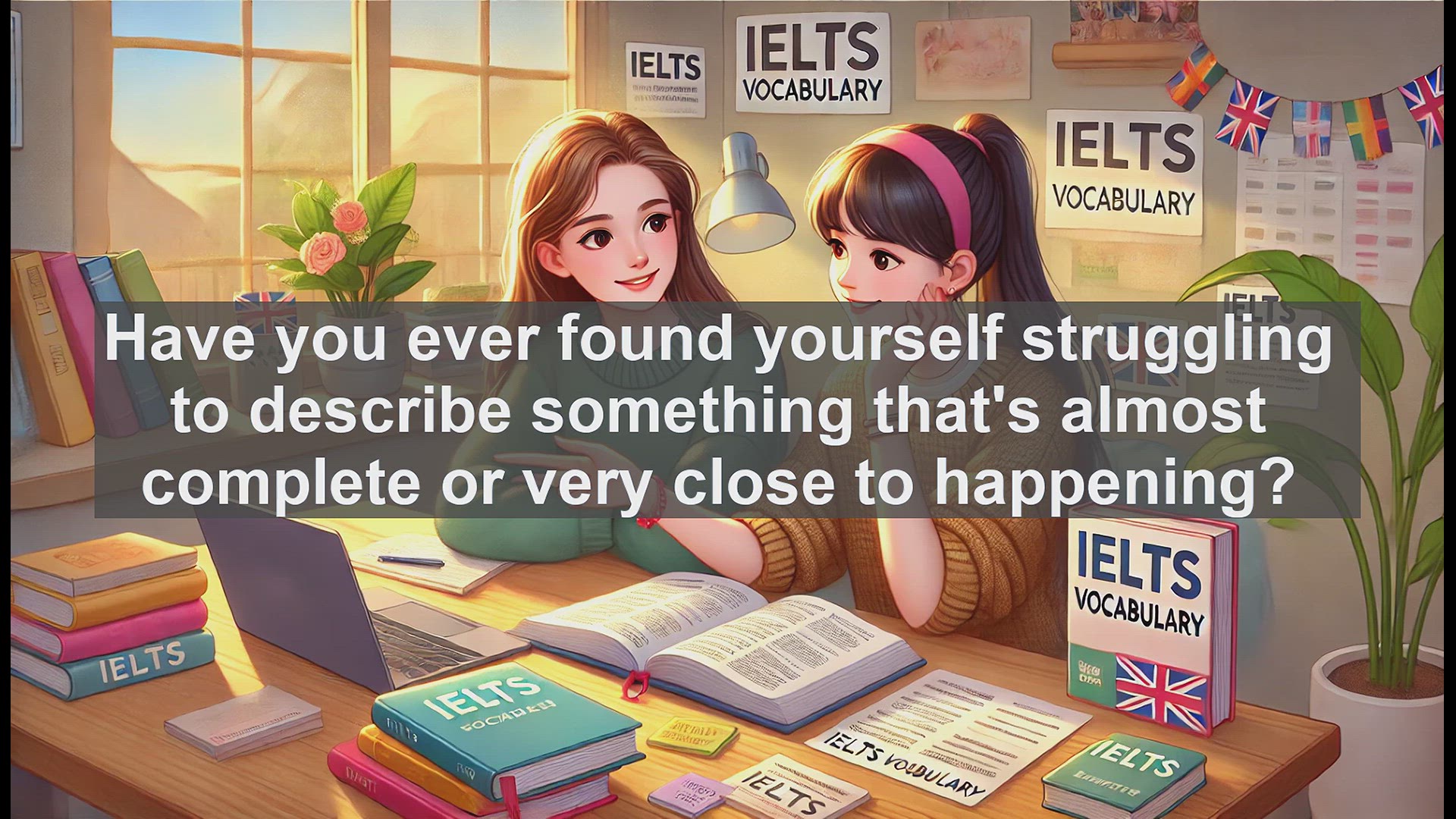 'Video thumbnail for 2500 Must Know IELTS 5.5 Vocabulary - Understanding 'Nearly': A Useful Adverb for Almost-Complete Situations'