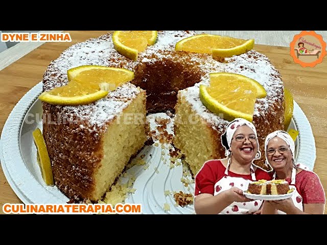 'Video thumbnail for APRENDA COMO FAZER BOLO DE LARANJA MAIS FOFINHO DO MUNDO'
