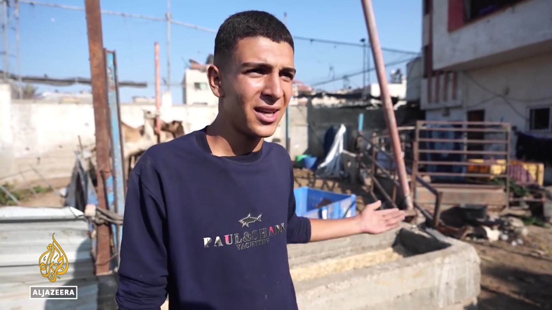 'Video thumbnail for Eid al Adah in Gaza: Palestinians struggle to celebrate amidst war'