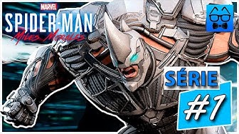 'Video thumbnail for Série SPIDER MAN Miles Morales Rhino a besta fera no inicio do game, Dublado em Português PT BR'