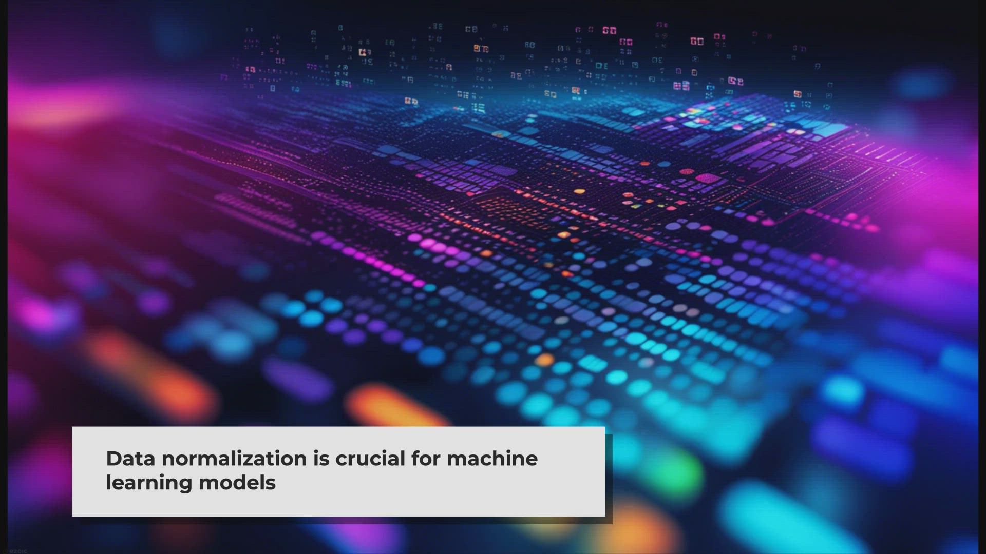 'Video thumbnail for Data Normalization: Enhancing Machine Learning Model Performance'