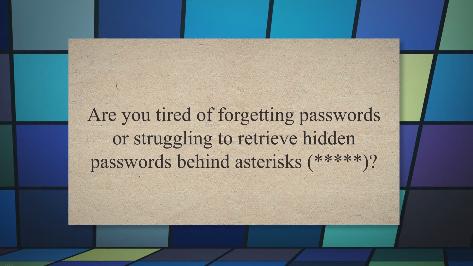 'Video thumbnail for Unlock Hidden Passwords for Free with XenArmor Asterisk Password Recovery Pro'