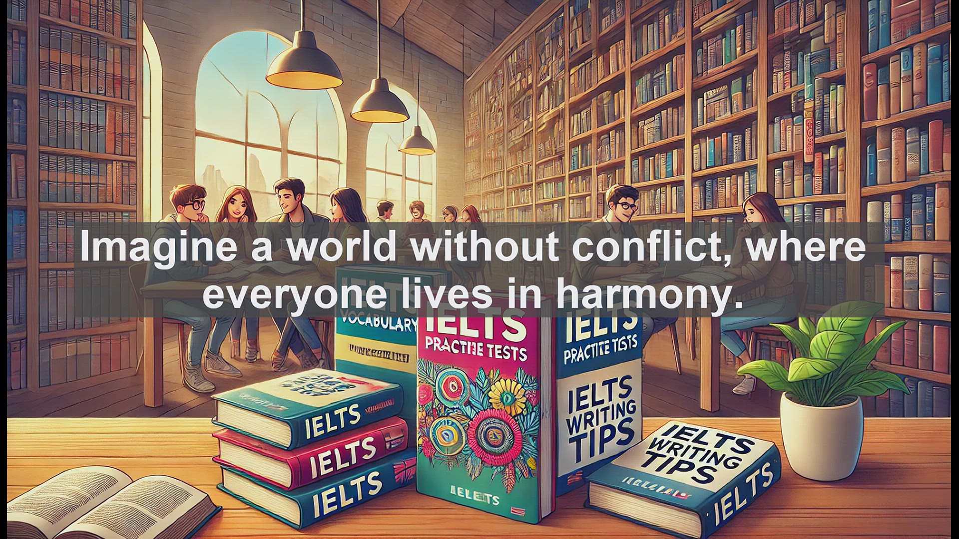 'Video thumbnail for 2500 Must Know IELTS 5.5 Vocabulary - Peace: Exploring the Meaning and Importance of Tranquility'