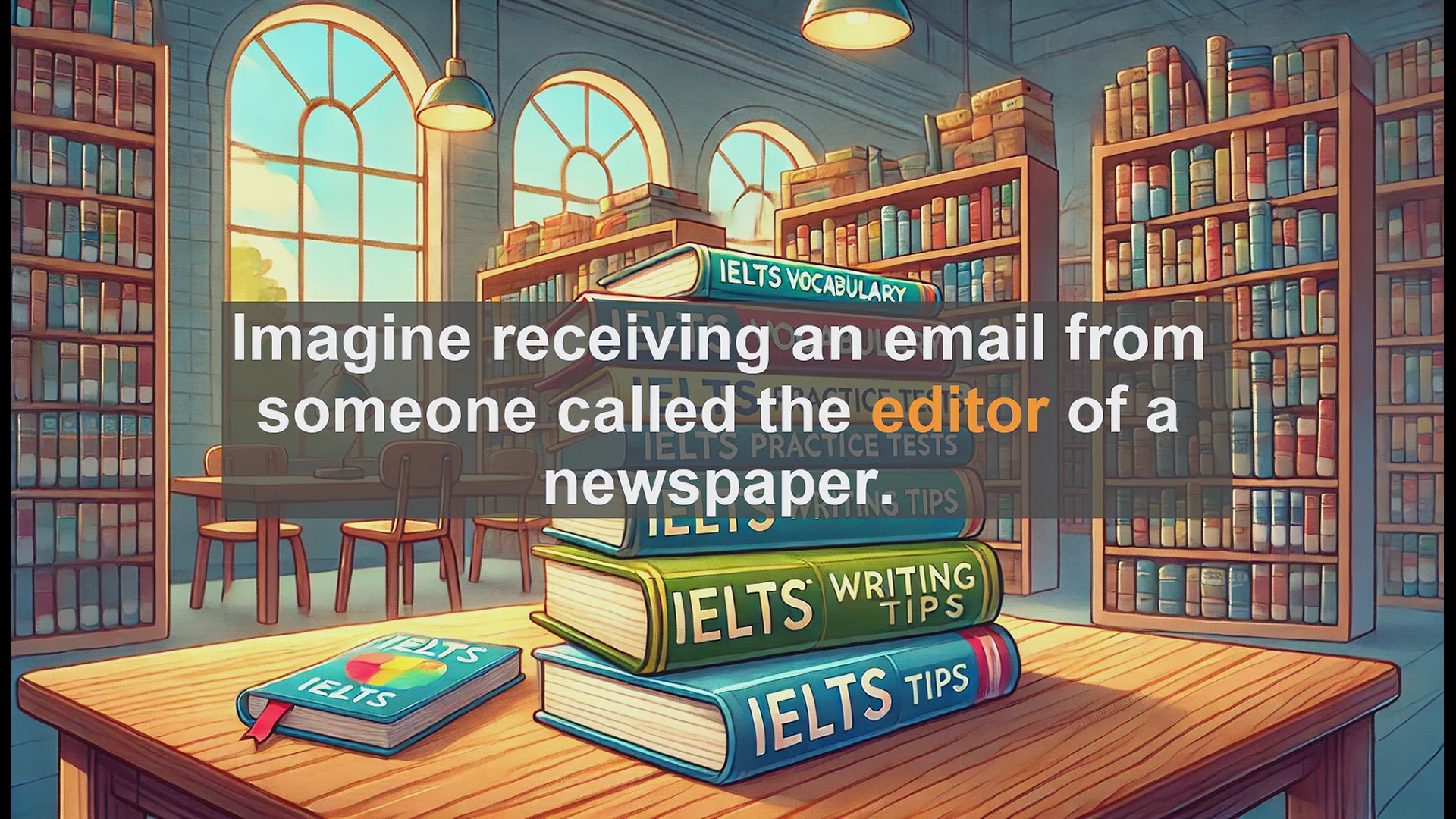'Video thumbnail for 2500 Must Know IELTS 5.5 Vocabulary - What Does an Editor Do? IELTS Vocabulary Explained'