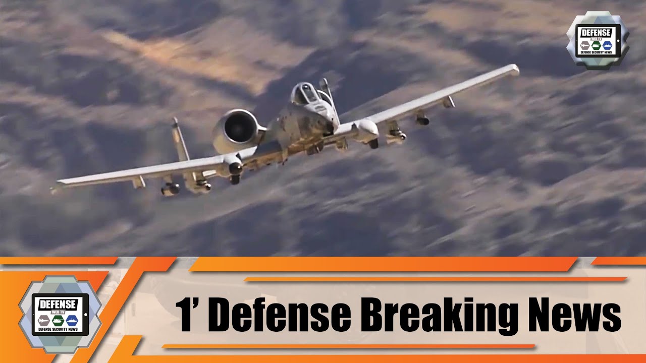 'Video thumbnail for Northrop Grumman awarded contract for A-10 Aircraft Structural Integrity Program'