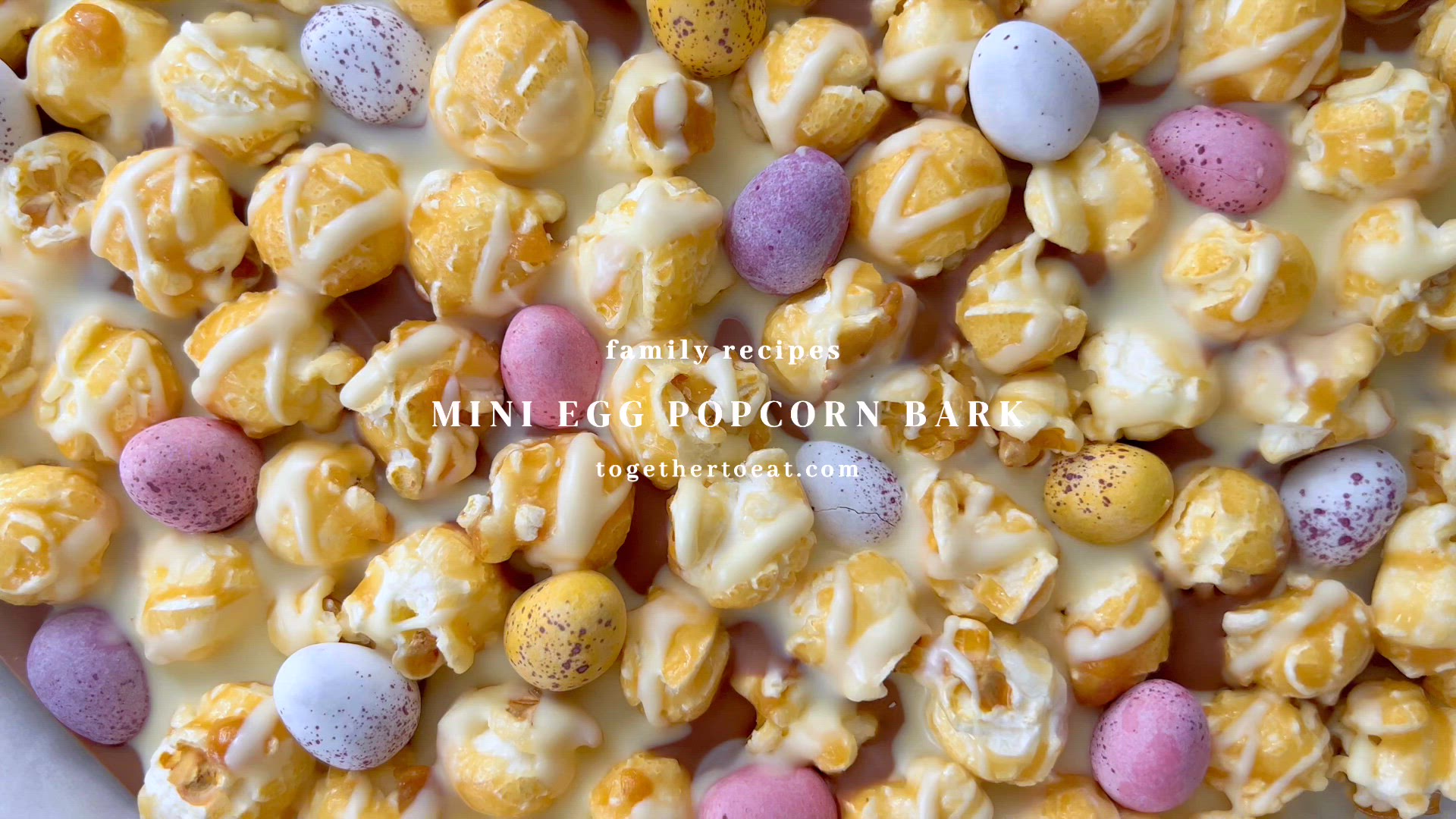 'Video thumbnail for Mini Egg Popcorn Bark '