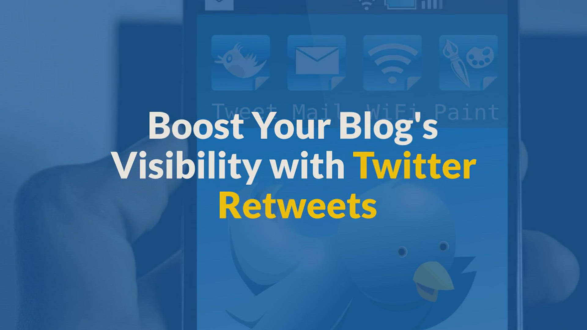 'Video thumbnail for Boost Your Blog's Visibility with Twitter Retweets'