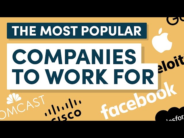 'Video thumbnail for The 10 Best Companies to Work For (Most Popular)'
