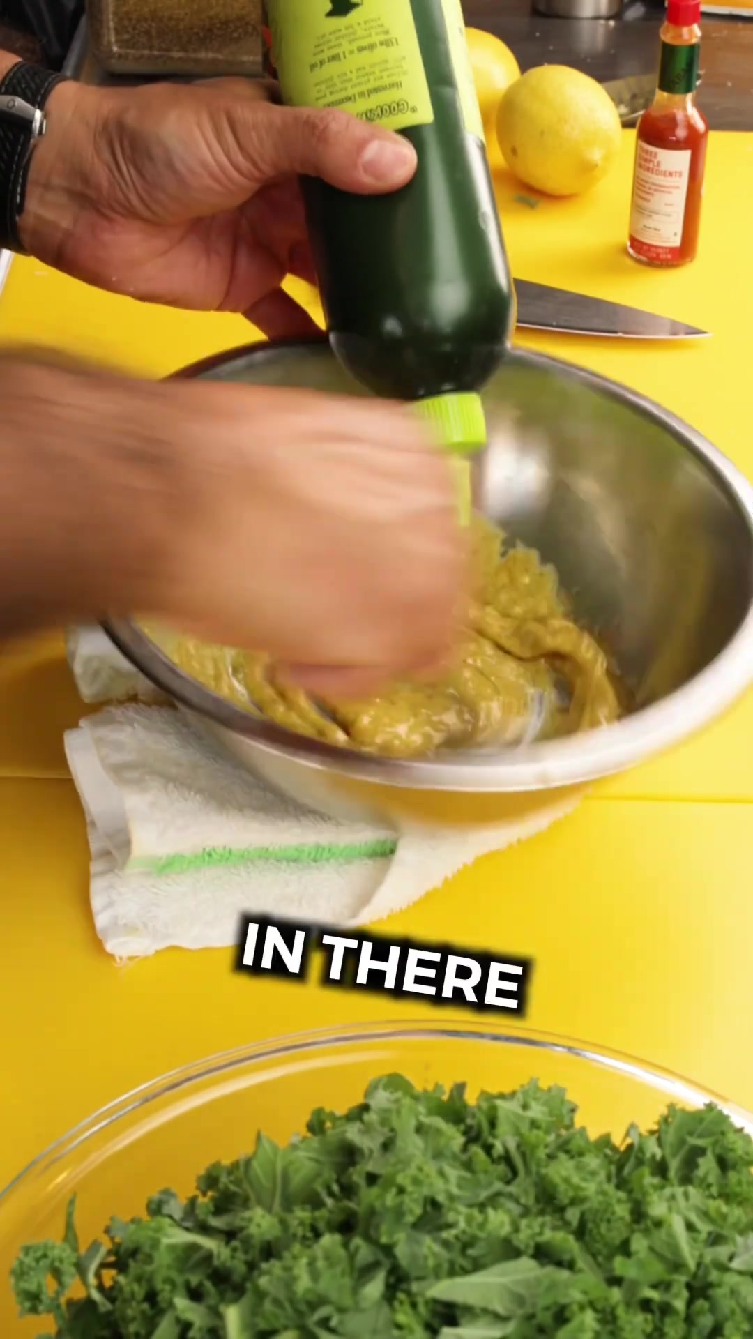 Video thumbnail for 63.Lemon Kale Caesar Salad Recipe (1920p 24fps)