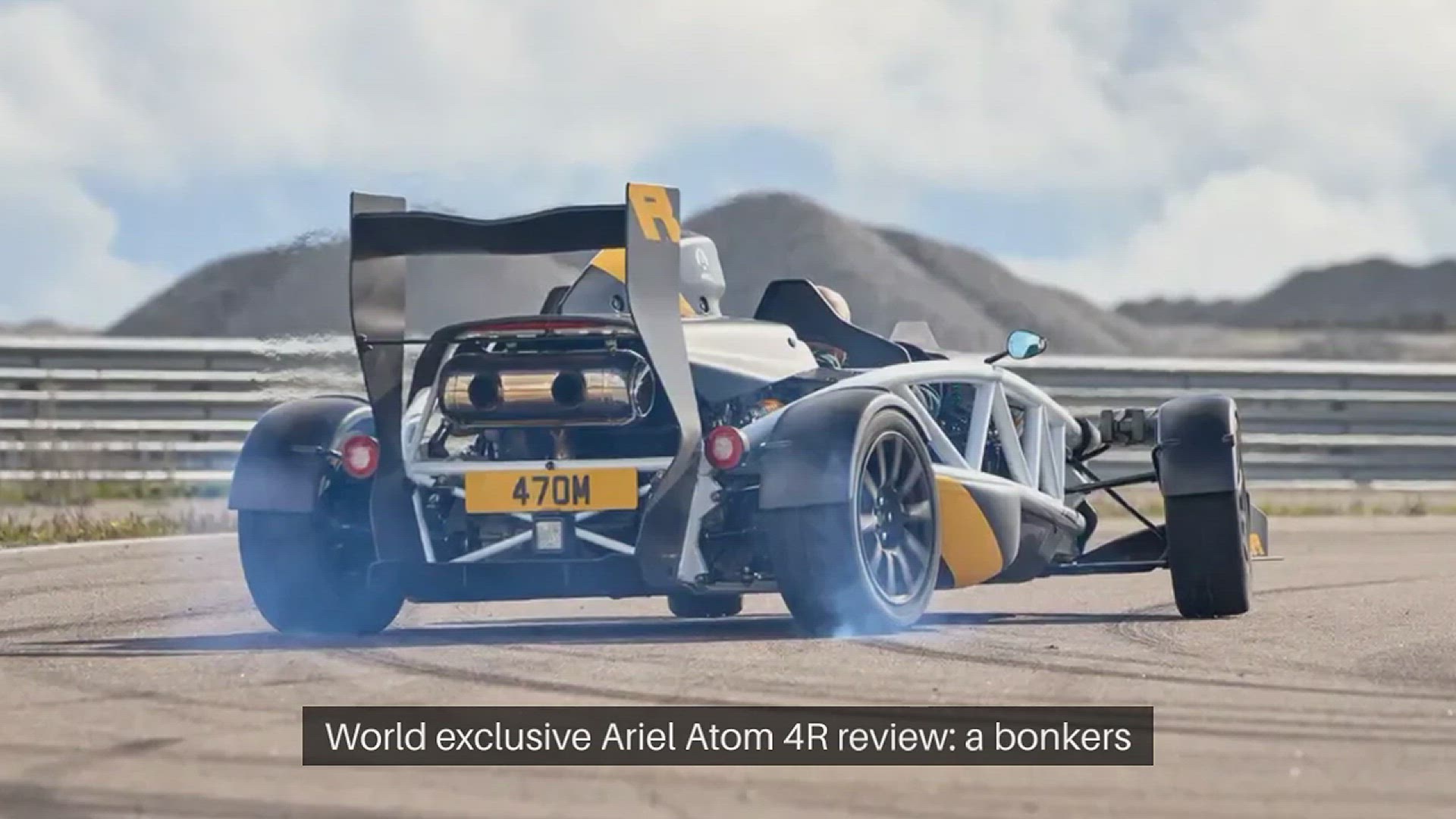 'Video thumbnail for World exclusive Ariel Atom 4R review: a bonkers loon that just wants to have fun'