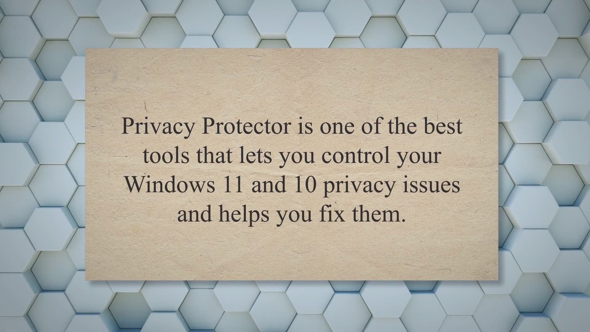 'Video thumbnail for Privacy Protector: All-in-one Tool to Fix Privacy Issues on Windows 11 and 10 PCs'