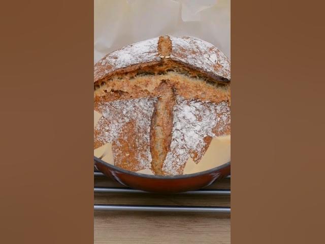 Video thumbnail for 🥧 Pâine de casă cu făină de secară #bucatearomate #painedecasa #retetepaine