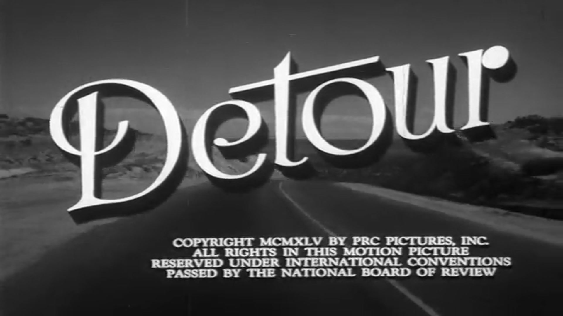 Video thumbnail for Detour (1945)